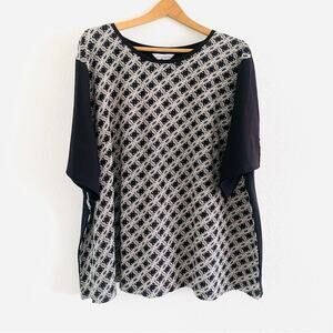 Liz Claiborne Black Gray T-Shirt NWT